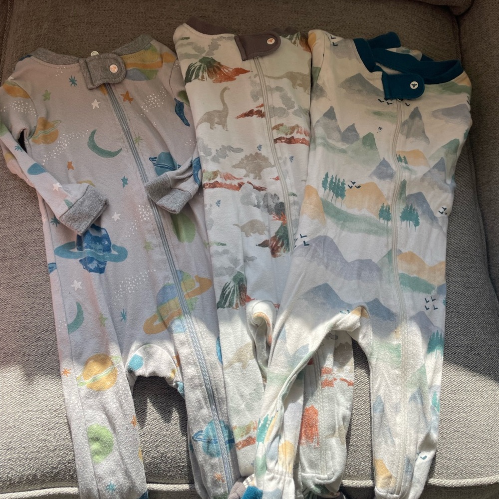 Burt’s bees onesies 3-6 months
